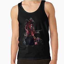 Bloodborne Hunter Print Tank Top