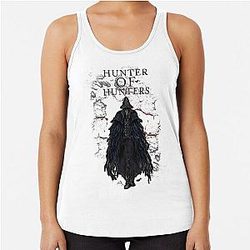 Bloodborne - Eileen the Crow Racerback Tank Top