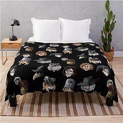 Bloodborne Hunters Throw Blanket