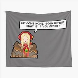 Bloodborne Doll - Welcome home good hunter Tapestry