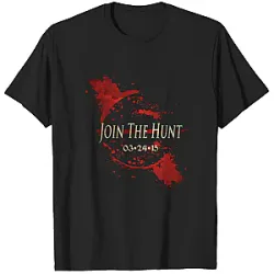 Join The Hunt Playstation 4 PTTT0804  Bloodborne T-Shirts