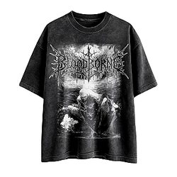 Lovecraftian Horror PTTT0804 Washed Bloodborne T-Shirts