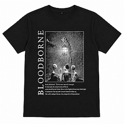 Bloodborne T-shirt - Hunter and Light Messenger