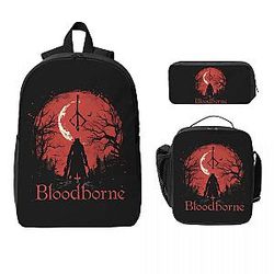 Bloodborne Dark Souls Game Backpack Set 