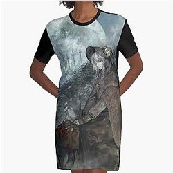 Doll - Bloodborne Graphic T-Shirt Dress