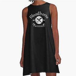 Bloodborne Crest  A-Line Dress