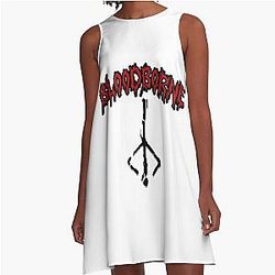 Bloodborne Metal Inspired Shirt - Soulsborne Shirt A-Line Dress