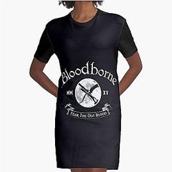 Bloodborne Crest 	 Graphic T-Shirt Dress