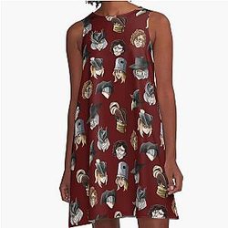 Bloodborne Hunters A-Line Dress