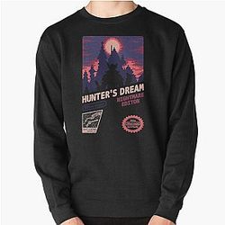 Retro Bloodborne Hunter's Dream Nightmare Edition Pullover Sweatshirt