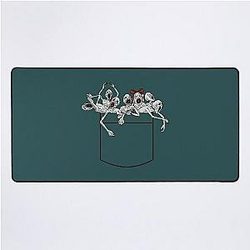 Pocket messengers from Bloodborne  Desk Mat