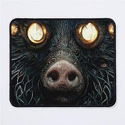 Bloodborne Realistic Boar Mouse Pad