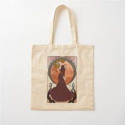 Bloodborne art nouveau - Moon scented Hunter Cotton Tote Bag