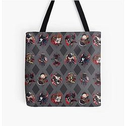 Bloodborne Argyle All Over Print Tote Bag