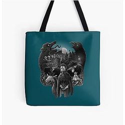 Bloodborne Skull  All Over Print Tote Bag