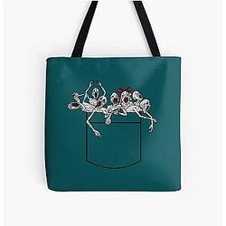 Pocket messengers from Bloodborne  All Over Print Tote Bag