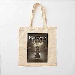 the old hunter Bloodborne   Cotton Tote Bag