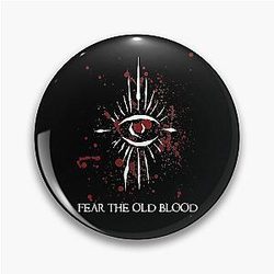 Blood Rapture Symbol - Bloodborne Caryll Rune Pin