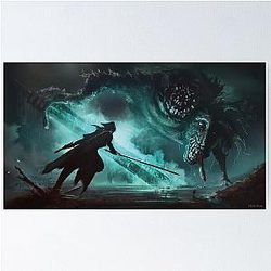 Bloodborne - Ludwig The Holy Blade Poster