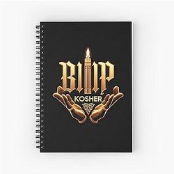 blp kosher Spiral Notebook