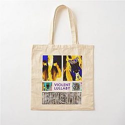 BLP Kosher and Yung Lean - Violent Lullaby Cotton Tote Bag