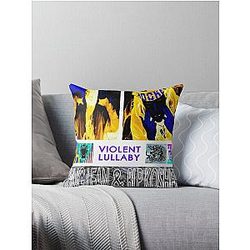 BLP Kosher and Yung Lean - Violent Lullaby Throw Pillow