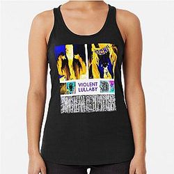 BLP Kosher und Yung Lean - Violent Lullaby Racerback Tank Top