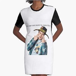 Blp Kosher Graphic T-Shirt Kleid