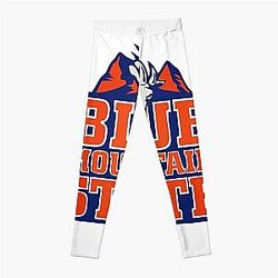 Retro Blue Mountain State Leggings