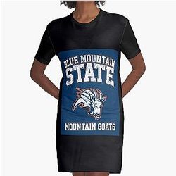 Blue Mountain State Graphic T-Shirt Dress