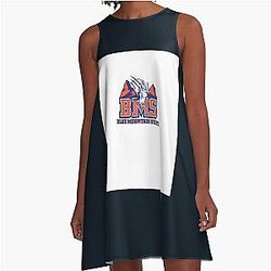 Blue Mountain State Graphic T-Shirt, 
A-Line Dress Christmas Halloween Mothers Day Dress