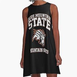 Blue Mountain State Goats A-Line Dress