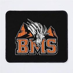 BMS Blue Mountain State Essential T-Shirt Mouse Pad