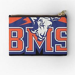 BMS - Blue Mountain State Zipper Pouch