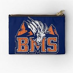 BMS Blue Mountain State Zipper Pouch