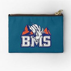 BMS Blue Mountain State Zipper Pouch