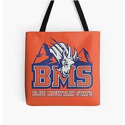 BMS Blue Mountain State All-Print Tote Bag