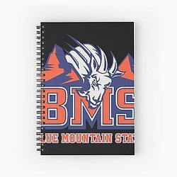 Blue Mountain State Spiral Notebook