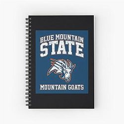 Blue Mountain State Goats Spiral Notebook