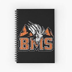 Bms Blue Mountain State Essential T-Shirt Notebook