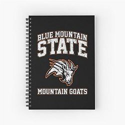 Blue Mountain State Goats  Spiral Notebook