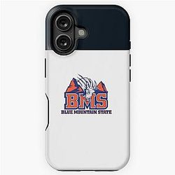 Blue Mountain State Graphic T-Shirt, Christmas, Halloween, Fathers Day Mothers iPhone Tough Case