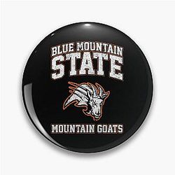 Blue Mountain State Mountain Goats Pin