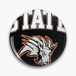 Blue Mountain Football Goats Essential Pin