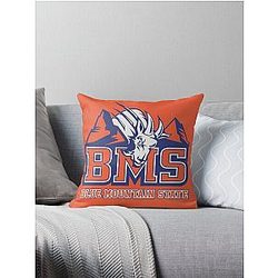 BMS Blue Mountain State Throw Pillow