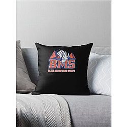 BMS Blue Mountain State Throw Pillow