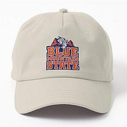 Retro Blue Mountain State Dad Hat