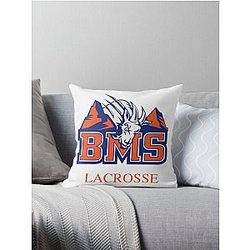 Blue Mountain State Lacrosse Throw Pillow