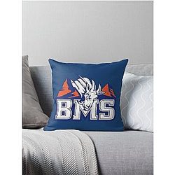 BMS Blue Mountain State Throw Pillow