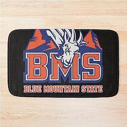 BMS Blue Mountain State Bath Mat